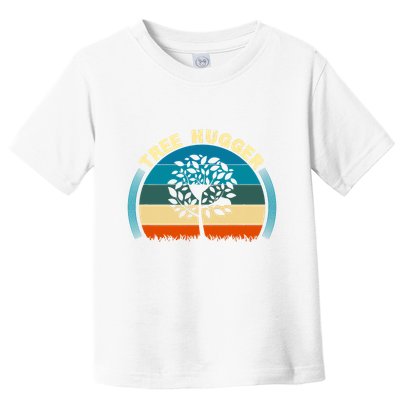 Nature Lovers Earth Environmentalist Tree Hugger Sunset Toddler T-Shirt