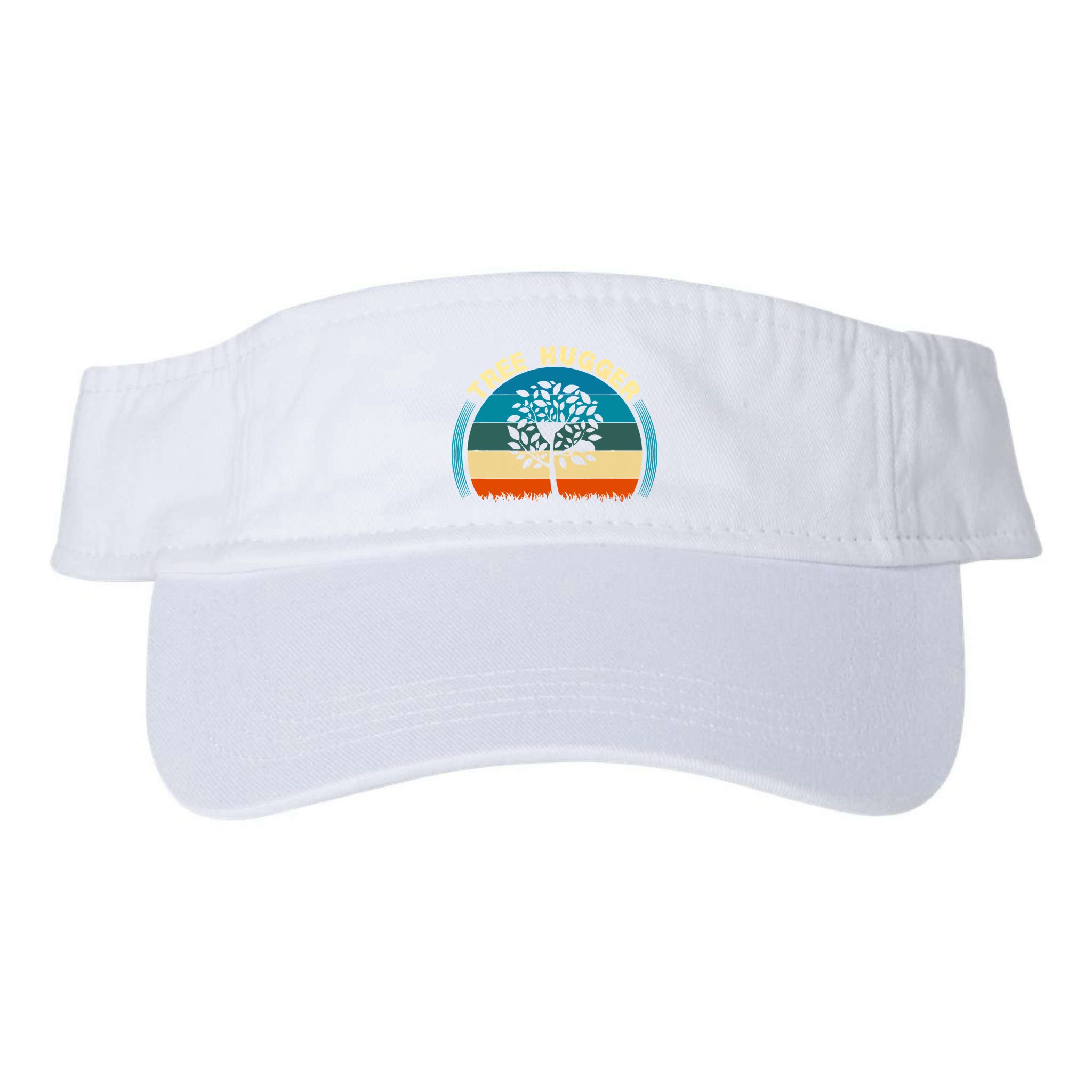 Nature Lovers Earth Environmentalist Tree Hugger Sunset Visor