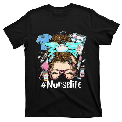 Nurse Life Funny Nurse Gifts Nurselife LPN CNA Nursing T-Shirt