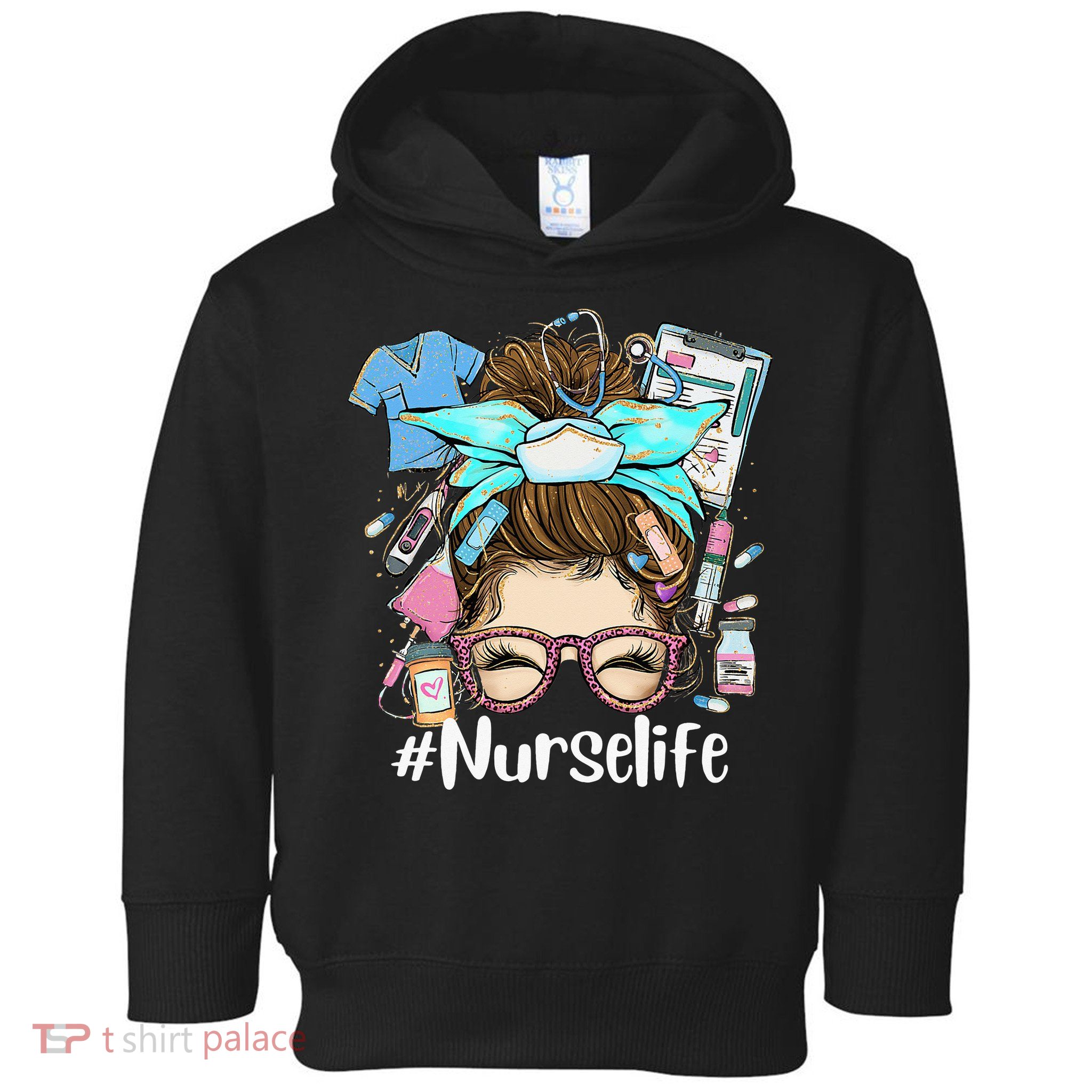 Nurse Life Funny Nurse Gifts Nurselife LPN CNA Nursing Toddler Hoodie