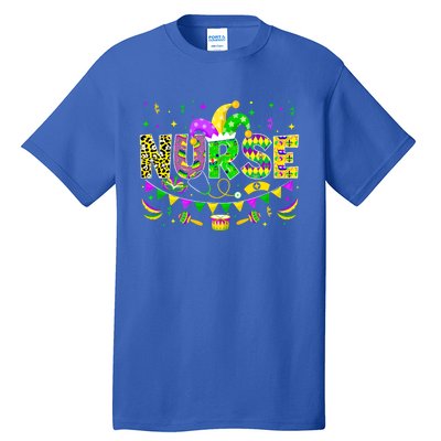 Nurse Lover Funny Mardi Gras Carnival Party Gift Tall T-Shirt