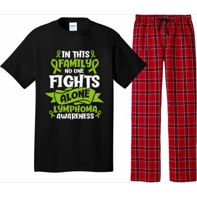 Non-Hodgkin Lymphoma Family Support Cancer Awareness Pajama Set