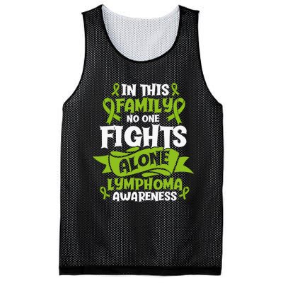 Non-Hodgkin Lymphoma Family Support Cancer Awareness Mesh Reversible Basketball Jersey Tank