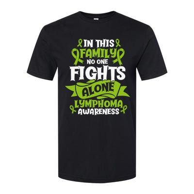 Non-Hodgkin Lymphoma Family Support Cancer Awareness Softstyle CVC T-Shirt