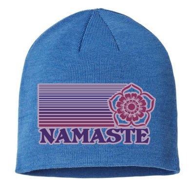 Namaste Lotus For Yoga And Mindful Gift Sustainable Beanie