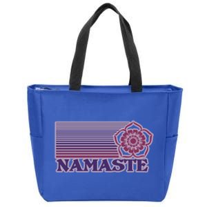 Namaste Lotus For Yoga And Mindful Gift Zip Tote Bag