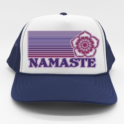 Namaste Lotus For Yoga And Mindful Gift Trucker Hat