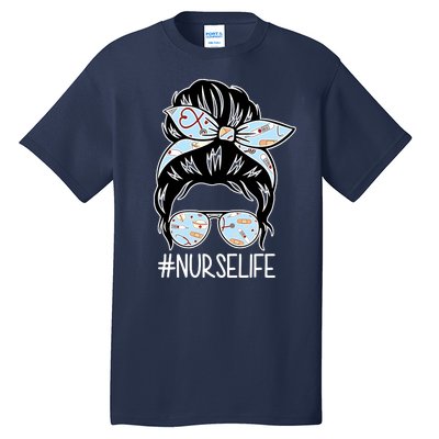 Nurse Life Female Bun Tall T-Shirt