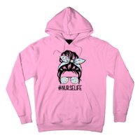 Nurse Life Female Bun Hoodie