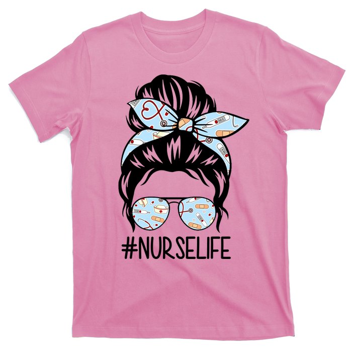 Nurse Life Female Bun T-Shirt