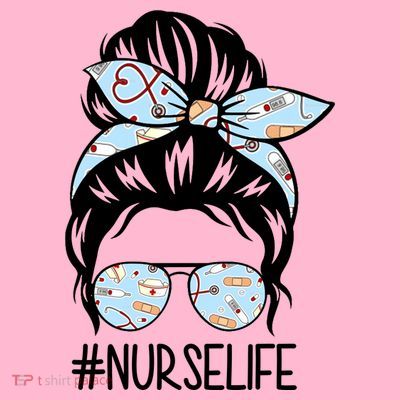 Nurse Life Female Bun T-Shirt