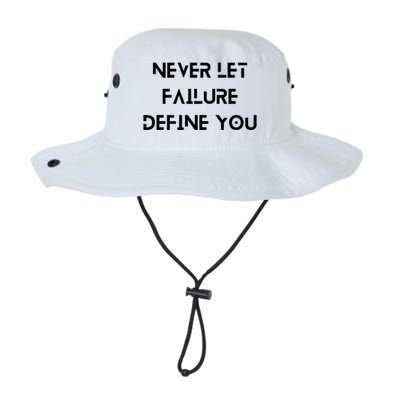 Never Let Failure Define You Work Hard All Day To Your Goals Gift Legacy Cool Fit Booney Bucket Hat