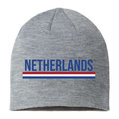 Netherlands Logo Gift Sustainable Beanie