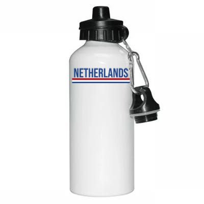 Netherlands Logo Gift Aluminum Water Bottle