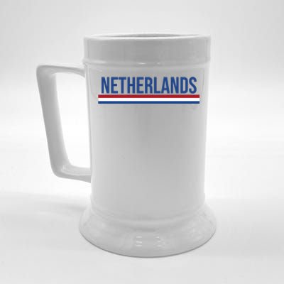 Netherlands Logo Gift Beer Stein