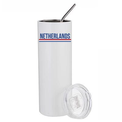 Netherlands Logo Gift Stainless Steel Tumbler