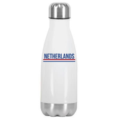 Netherlands Logo Gift Stainless Steel Insulated Water Bottle