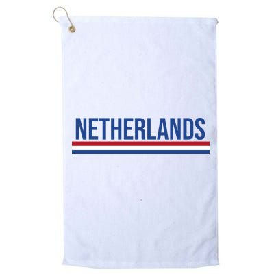 Netherlands Logo Gift Golf Towel