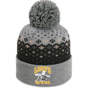 New Lord's Gym Cool Graphic Design The Baniff Cuffed Pom Beanie