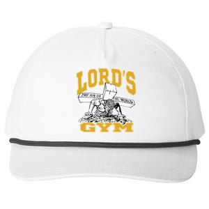 New Lord's Gym Cool Graphic Design Snapback Five-Panel Rope Hat