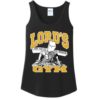 New Lord's Gym Cool Graphic Design Ladies Essential Tank