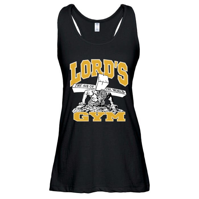 New Lord's Gym Cool Graphic Design Ladies Essential Flowy Tank