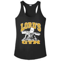 New Lord's Gym Cool Graphic Design Ladies PosiCharge Competitor Racerback Tank