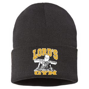 New Lord's Gym Cool Graphic Design Sustainable Knit Beanie