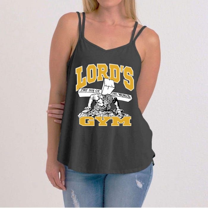 New Lord's Gym Cool Graphic Design Women's Strappy Tank