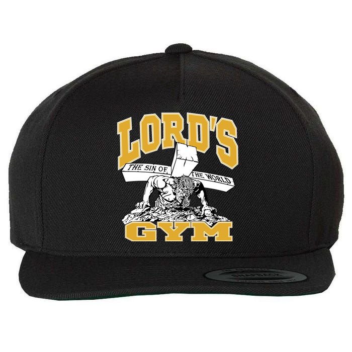 New Lord's Gym Cool Graphic Design Wool Snapback Cap