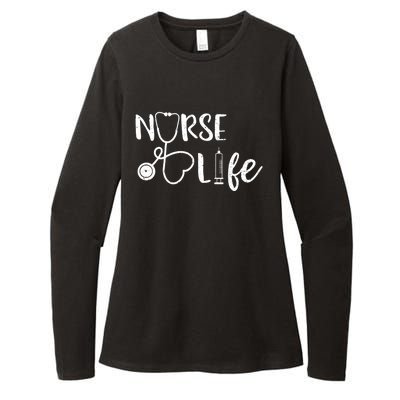 Nurse Life Gift Nursing School Womens CVC Long Sleeve Shirt