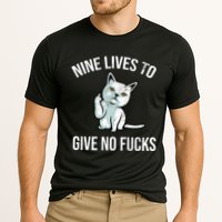 Nine Lives Give No Fucks Cooling Performance Crew T-Shirt