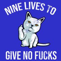 Nine Lives Give No Fucks Mesh Reversible Basketball Jersey Tank