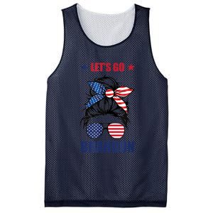 NEW Let's Go Brandon, American Girl Messy Bun, AntiBiden Mesh Reversible Basketball Jersey Tank