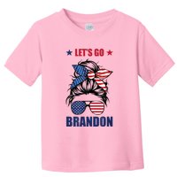 NEW Let's Go Brandon, American Girl Messy Bun, AntiBiden Toddler T-Shirt