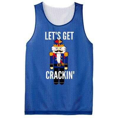 Nutcracker  LetS Get Crackin Christmas Holiday Mesh Reversible Basketball Jersey Tank