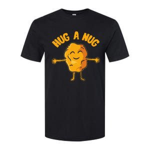 Nug Life Hug The Nug Chicken Nugget Softstyle CVC T-Shirt