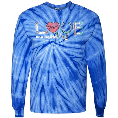 Nursery Life Hospital Clinic Nurse Gift Nurse Great Gift Tie-Dye Long Sleeve Shirt