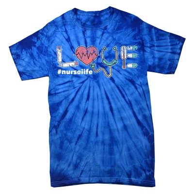 Nursery Life Hospital Clinic Nurse Gift Nurse Great Gift Tie-Dye T-Shirt