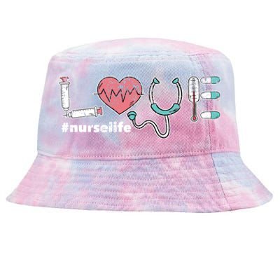 Nursery Life Hospital Clinic Nurse Gift Nurse Great Gift Tie-Dyed Bucket Hat