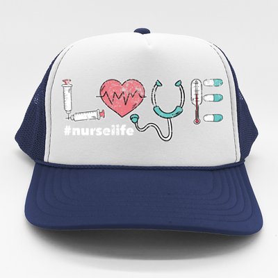 Nursery Life Hospital Clinic Nurse Gift Nurse Great Gift Trucker Hat