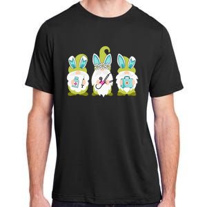 Nurses Love Happy Easter Nurse Life Funny Gnomes Stethoscope Adult ChromaSoft Performance T-Shirt