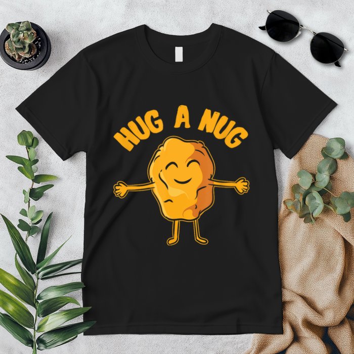 Nug Life Hug The Nug Chicken Nugget Premium T-Shirt