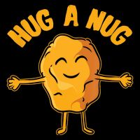 Nug Life Hug The Nug Chicken Nugget Baby Bodysuit