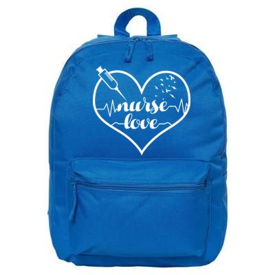 Nurses Lovable Heartbeats Gift 16 in Basic Backpack