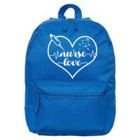 Nurses Lovable Heartbeats Gift 16 in Basic Backpack