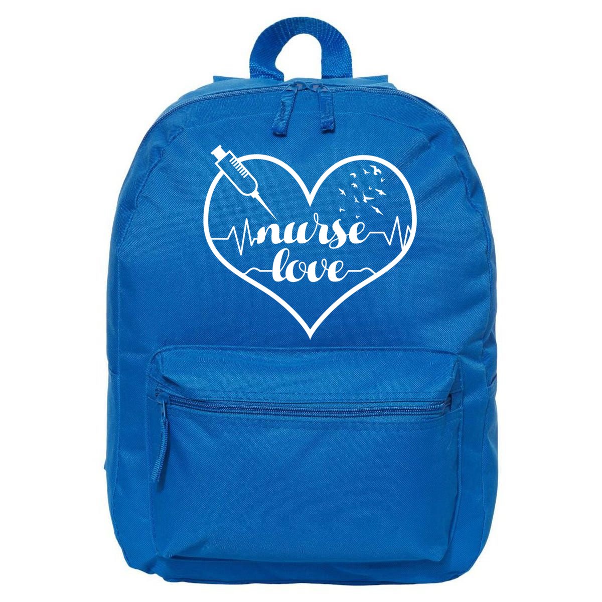 Nurses Lovable Heartbeats Gift 16 in Basic Backpack