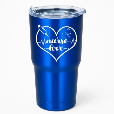 Nurses Lovable Heartbeats Gift Tumbler