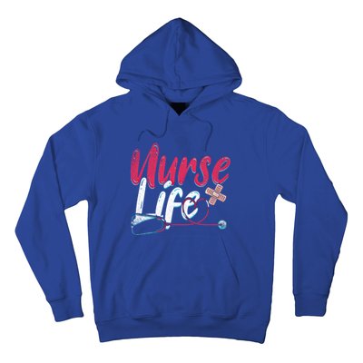 Nurse Life Hospital Medicine Stethoscope Medical Nurse Gift Hoodie