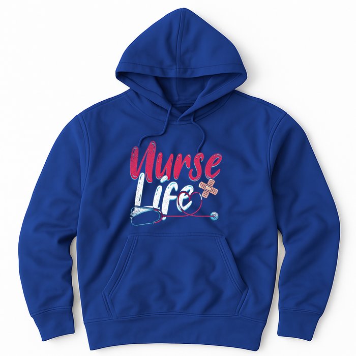 Nurse Life Hospital Medicine Stethoscope Medical Nurse Gift Hoodie